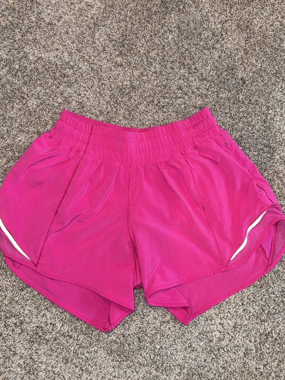 lululemon athletica Hot Pink Running Shorts